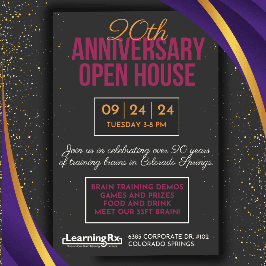 LearningRx Celebrates 20 Years of Serving Colorado Springs!